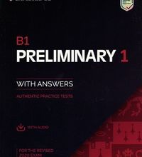 DOWNLOAD [PDF] {EPUB} Preliminary 1 for the Revised 2020 Exam B1  - Student's Book with Answers with audio