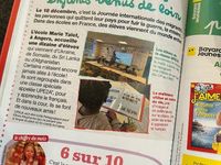 L'UPE2A mise en avant dans le dernier &quot;J'aime lire&quot; 