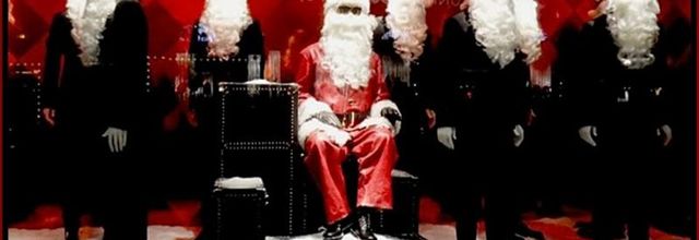 Vitrines de Noël du Printemps Haussmann : Le Père Noël s'habille lui aussi en Prada