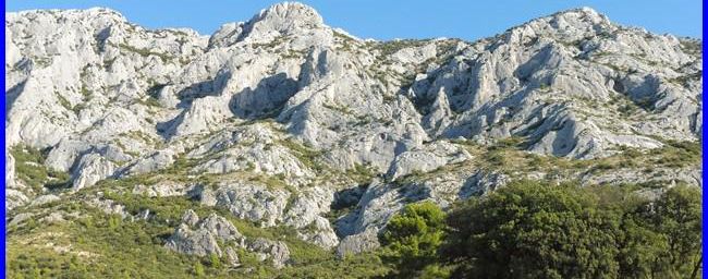 Sainte Victoire, le col saint-Ser et le vallon de Bramefan