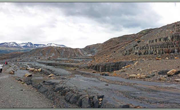 Paysage géologique d'un autre monde - Lago Guillermo - Estancia Cristina - Lago Argentino - Patagonie - Argentine
