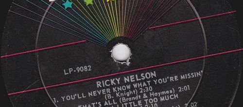 ricky nelson 2 titres 