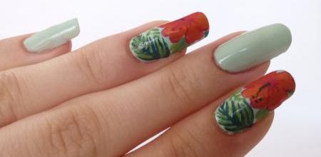 Nail Art tropical