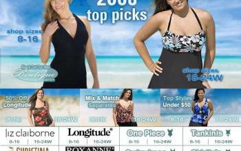 mode fashion swimwear plus size