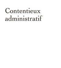 Read online: Contentieux administratif
