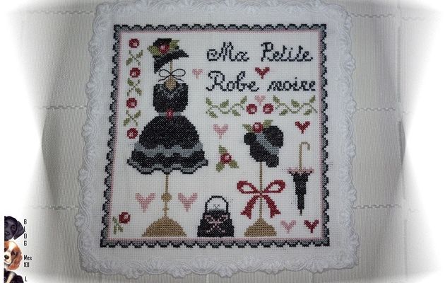 Petite Robe Noire de Tralala (Broderie + montage fait)