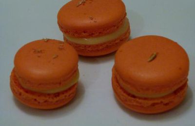 Macarons Orange-Gingembre...