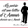 Poésie que j'aime ! 