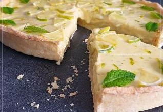 TARTE AU CITRON VERT