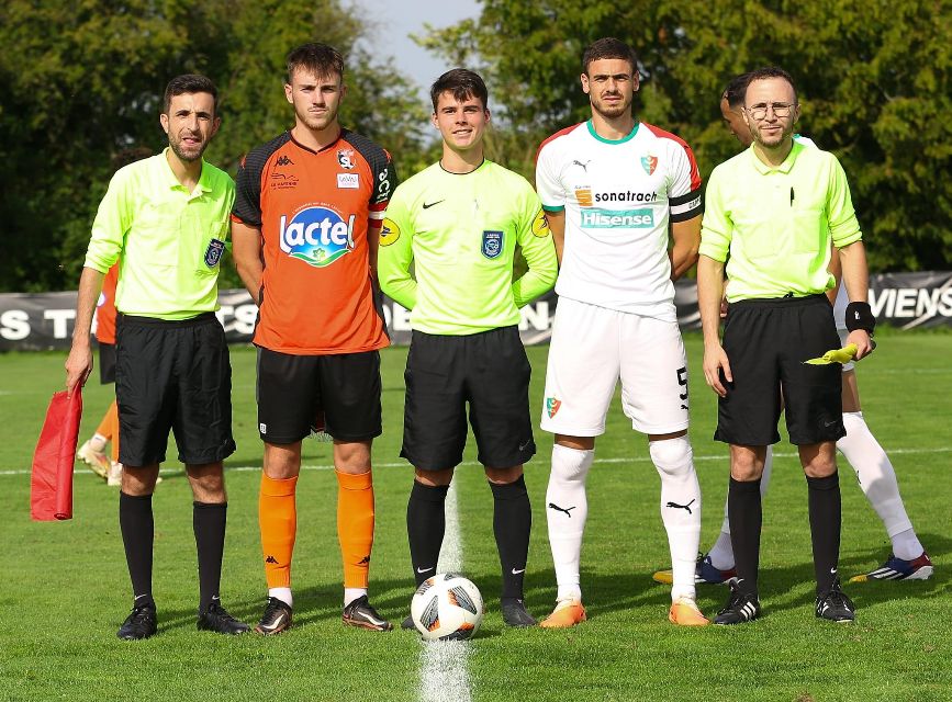 Mercredi 23.8.2023 à Rennes Complexe Sportif du Château du Bois Guy Amical Stade Lavallois MFC (Remplaçants) (Ligue 2, France)-MCA 1-5