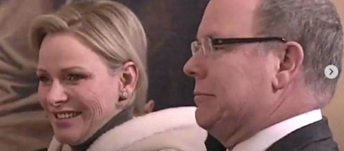 Prince Albert and Princess Charlene at the Sainte Devote celebrations 2019 