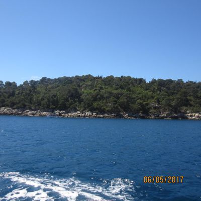 CROATIE ILE DE LOCRUM TRAJET RETOUR BATEAU A DUBROVNIK