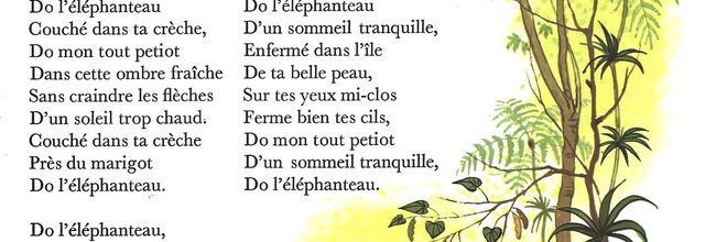 Pierre Menanteau - Berceuse pour endormir le petit éléphant