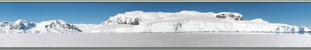 Panorama sur la banquise - Wilhelmina Bay - Péninsule Antarctique
