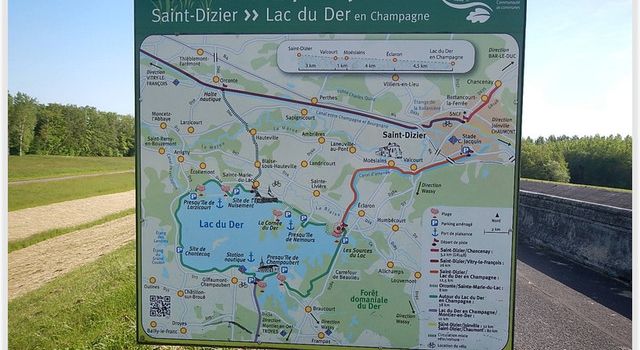  ⭐ Le Lac du Der un paradis pour cyclistes.