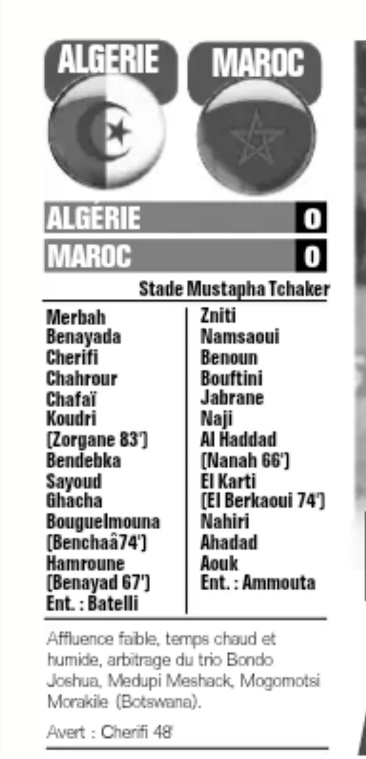 Samedi 21.9.2019 éliminatoires de la CHAN Aller au Stade 