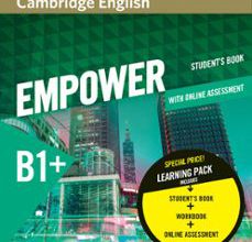 Descarga gratuita de libros doc. CAMBRIDGE ENGLISH EMPOWER FOR SPANISH SPEAKERS B1+ STUDENT S BOOK WITH ONLINE ASSESSMENT AND PRACTICE AND WORKBOOK