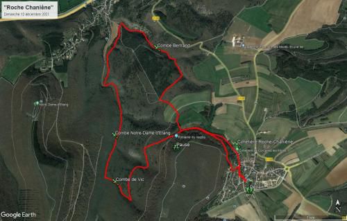 "Roche Chaniène" - Dimanche 12 décembre 2021