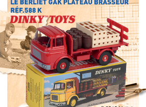 Le Berliet GAK plateau brasseur réf. 588 K Dinky Toys - Hors-série