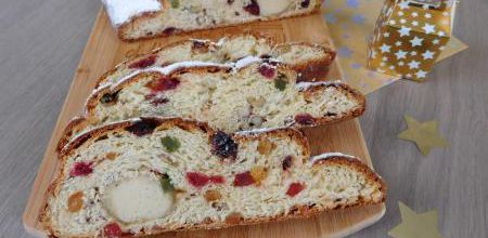 Stollen : brioche allemande au massepain   