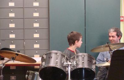 Les percussions...