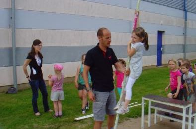 Perche et saut en longueur avec Laurent