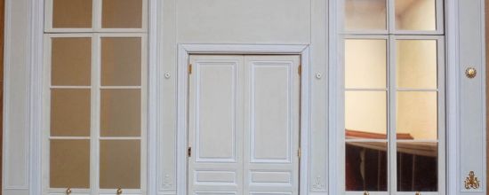 Murs coté Salle à Manger - Peinture des boiseries (suite)