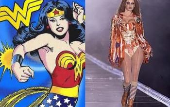 mode fashion comic books wonder woman dior 