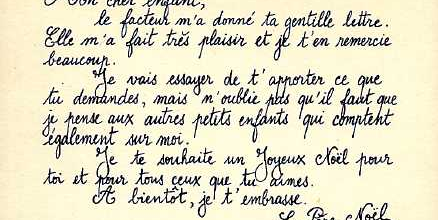 [R&T -> Décembre] La lettre au père Noël