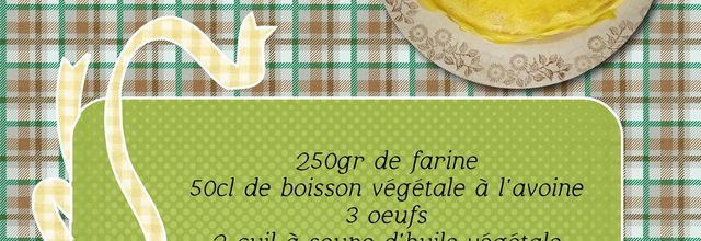 Crêpes à l'avoine