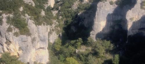 Oppedette : Gorges et village