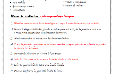 Calendrier Avent : petits lutins