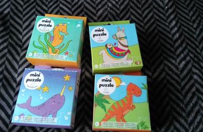 Nouveaux puzzles (et donc ajout d’une fiche de suivi)