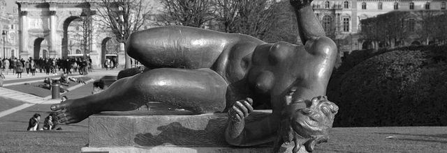 Jardin du Carrousel : Aristide Maillol : La Rivière