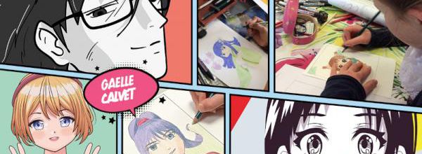 Atelier consacré aux mangas à la médiathèque