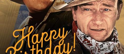 JOHN WAYNE -JAMES ARNESS 