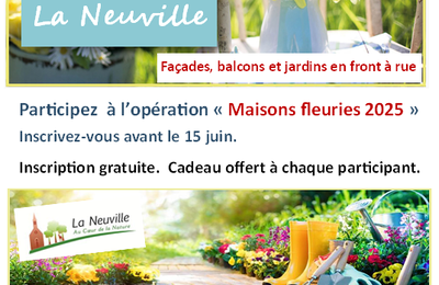 Maisons fleuries 2025