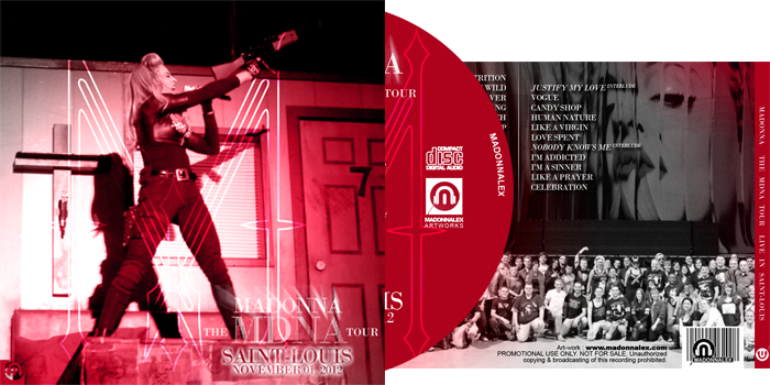 The MDNA Tour - 2012 11 01 - Saint-Louis Audio Recording