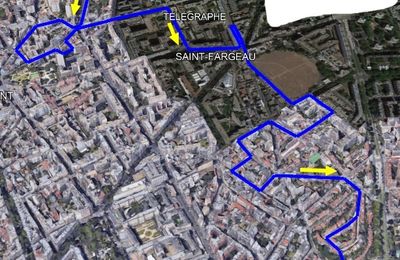 Le sud de Belleville : la campagne à Paris