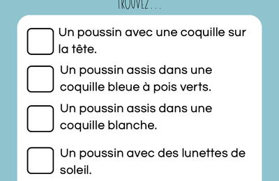 Chasse au trésor de Pâques