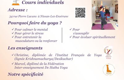 Cours collectifs Salle Canta Vent à Nissan