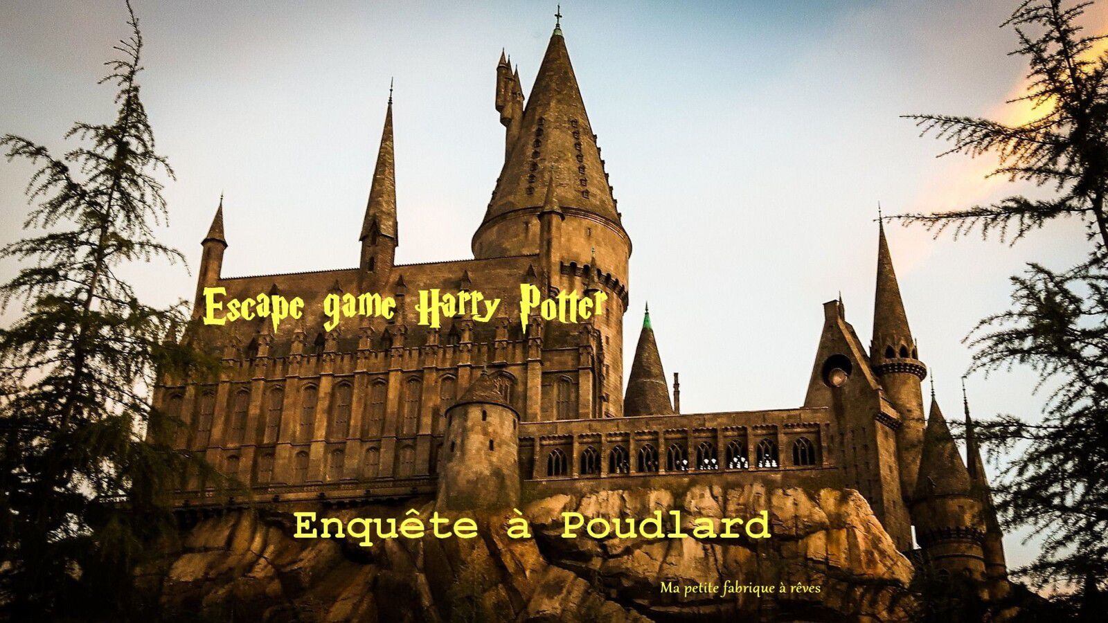Escape game Harry Potter gratuit sur Genially et en version imprimable