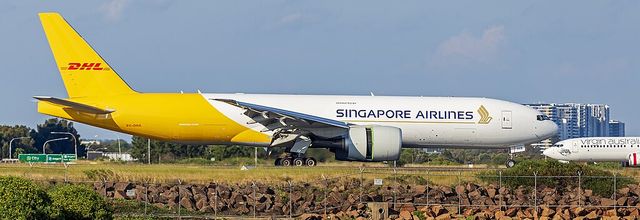 Singapore Airlines-DHL Boeing 777F