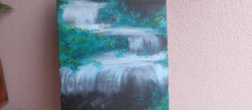 Peinture cascades