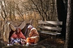 Noël pour une famille de clandestins