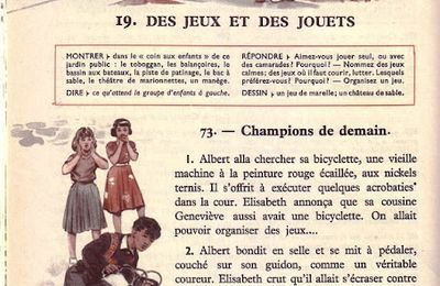 Semaine 19 Des jeux et des jouets