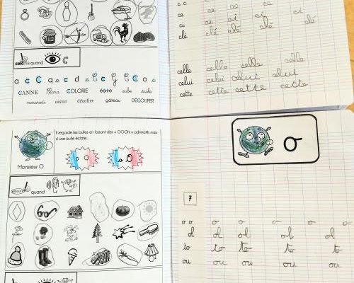 Période 4 GS : lettres rondes c, o, a, d, q 