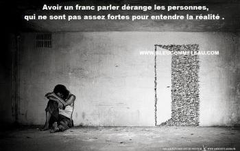 Avoir un franc parler dérange