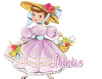 272 Fille tulipes