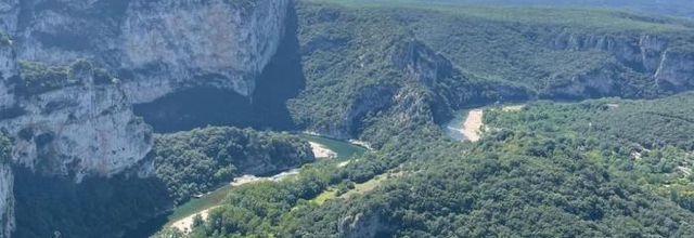Escapade avec le CC de Pierre - Vallon pont d'arc en Ardèche -